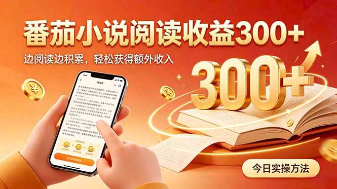 (20376期)全自动番茄挂机玩法,日入300+边阅读边积累,轻松获得额外收入-雄诗网络资源社区