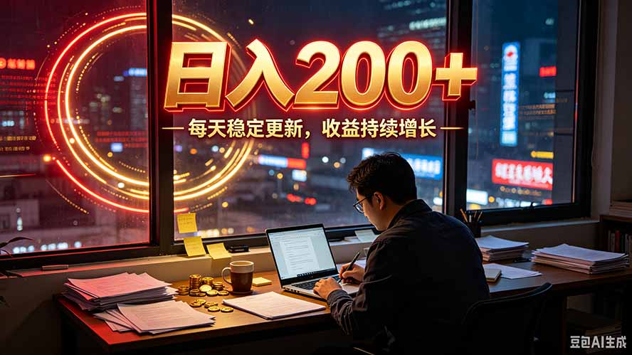 番茄达人变现新玩法，全自动运行 每日300+-雄诗网络资源社区