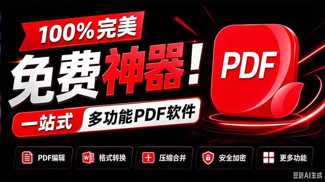 （20512期）100%完美免费神器！一站式多功能PDF软件，支持PDF格式转换压缩编辑等，简约无广告，太Nice了JOPDF-雄诗网络资源社区
