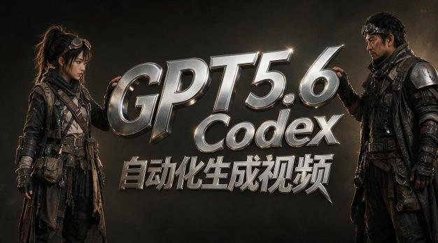 GPT5.6+Codex自动化视频生成：提示词设计×角色设定×封面海报×工作流思路，高效产出AI视频-雄诗网络资源社区