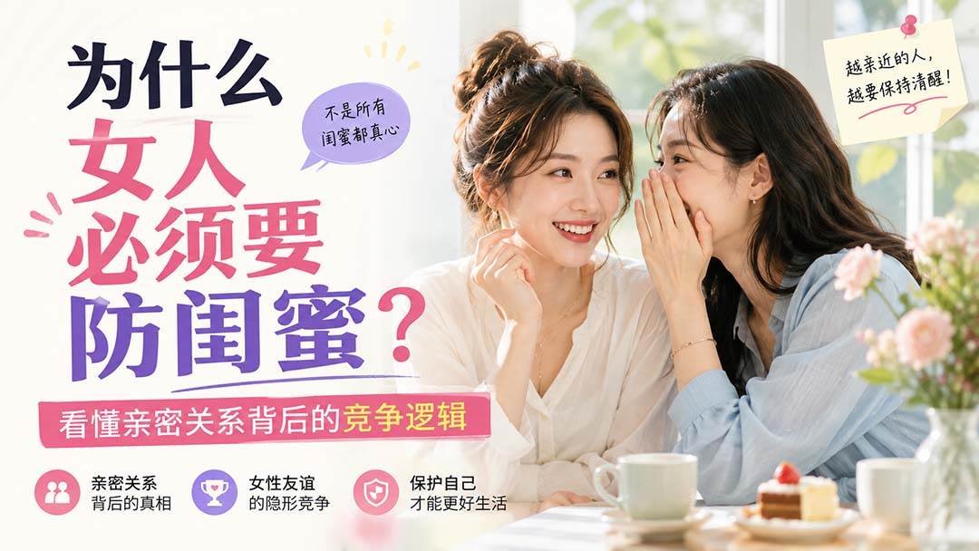 （20114期）付费文章：为什么女人必须要防闺蜜？看懂亲密关系背后的竞争逻辑-雄诗网络资源社区