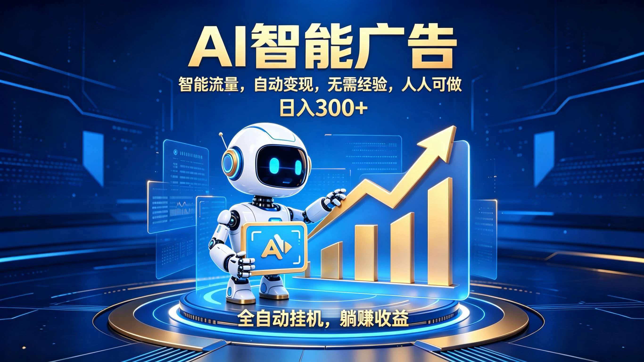 轻资产新赛道,全自动AI广告,打造持续收益-雄诗网络资源社区