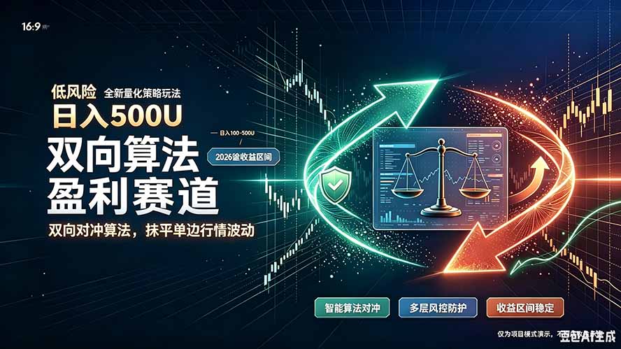 算法对冲/EA量化，日入500刀，躺着赚钱！你把它当做“自动提款机”，它把你就爆了-雄诗网络资源社区