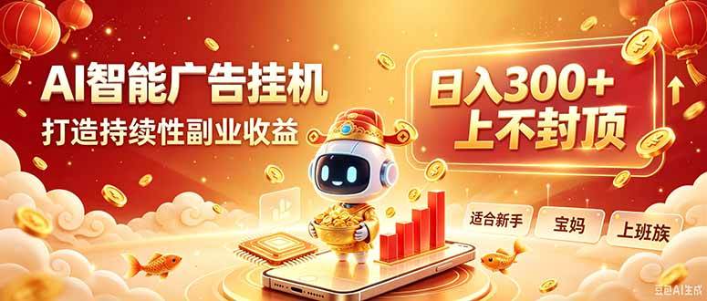 （20248期）告别手动干活！AI自动化，解锁线上被动收益-雄诗网络资源社区